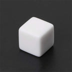 50Pcs Glossy D6 Blank Dice