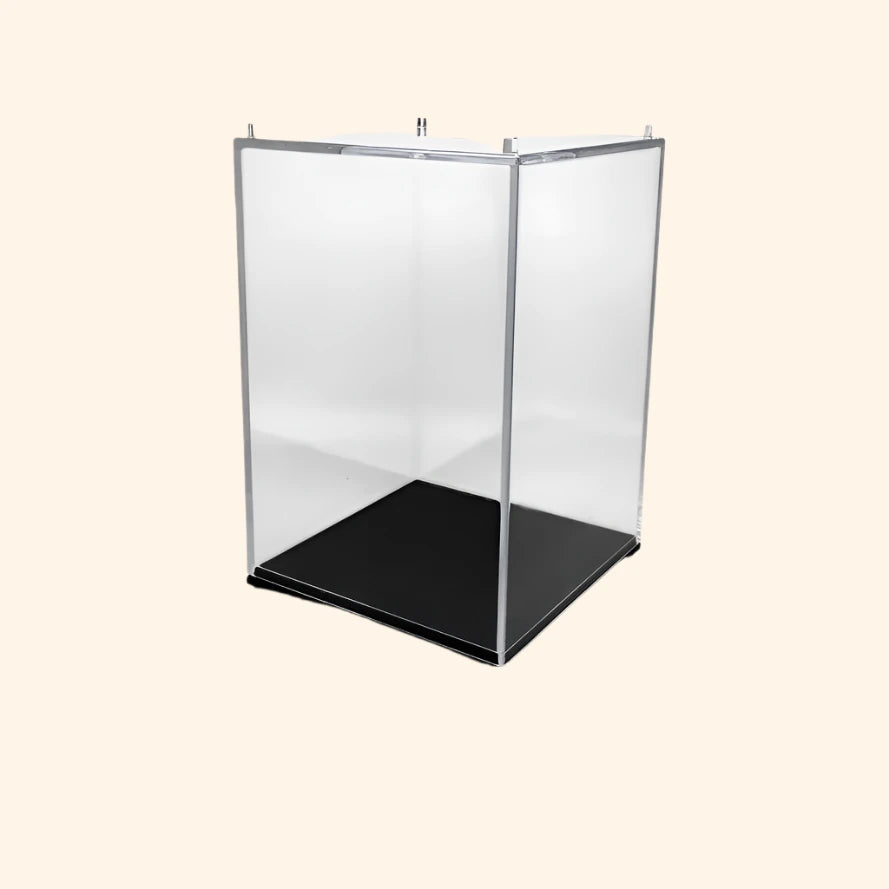 Transparent Protective Dust Cover Box 1/24 Scale - Out of Play