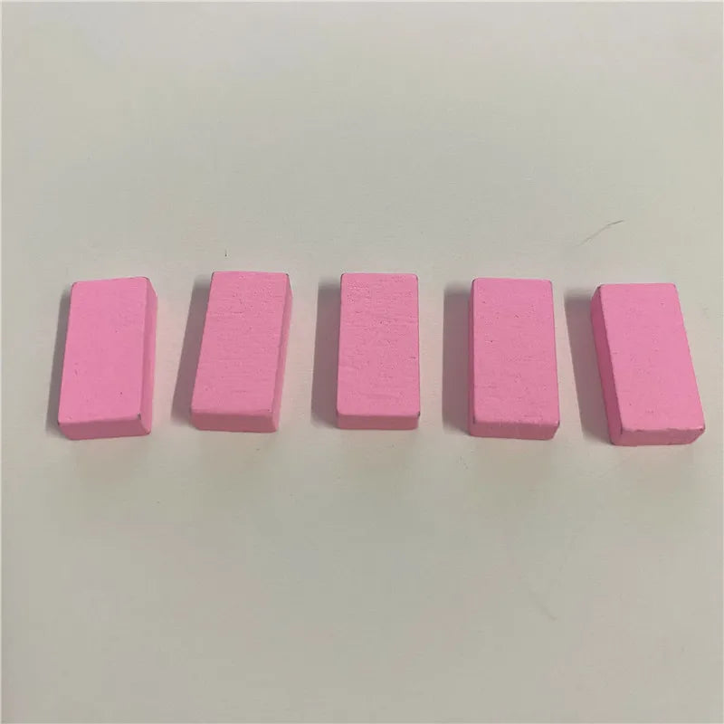 50Pcs Colorful Brick Cube Game pieces For Board Gamess