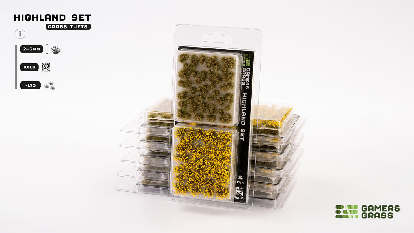 Gamers Grass - Grass Tuft Set - Highland - Out of Play