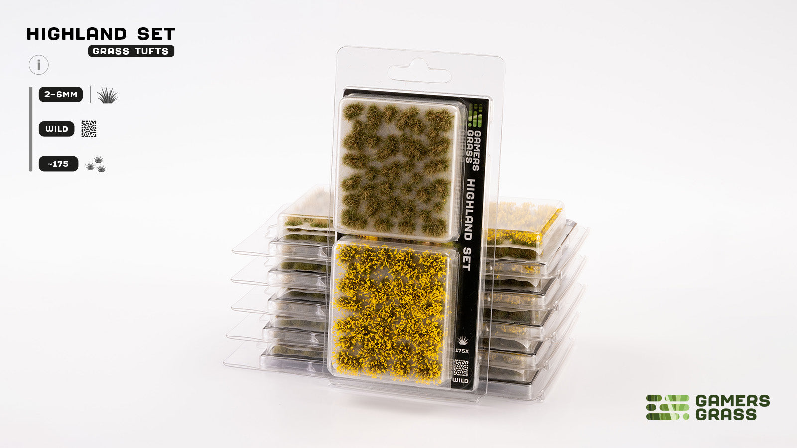 Gamers Grass - Grass Tuft Set - Highland - Out of Play