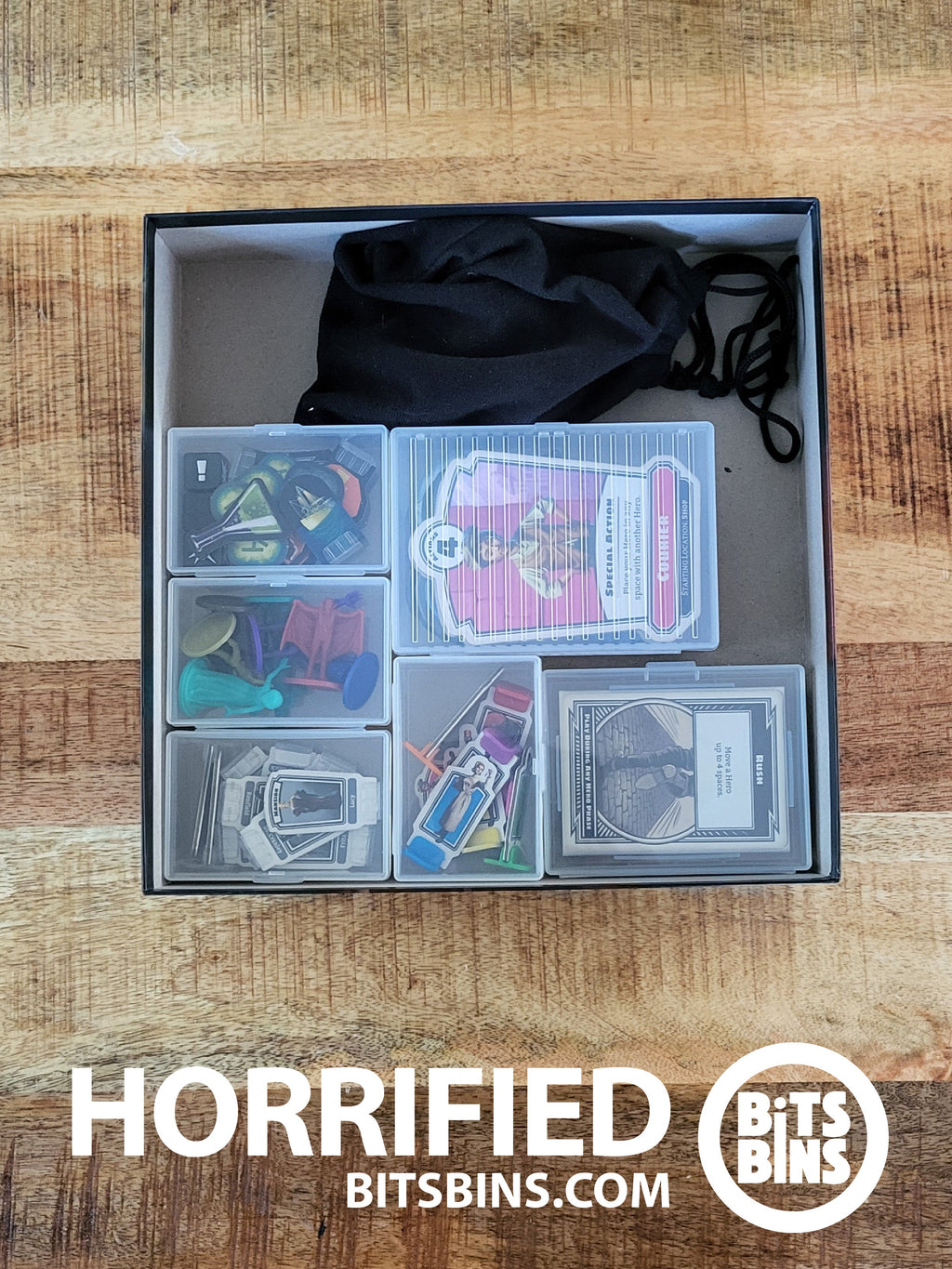 Bits Bins Horrified - 4 XLs, 1 Card Box, 1 Tarot - Out of Play