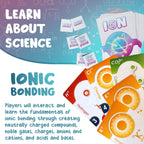 Ion: A Compound Building Game (2nd Edition) | A Science Accurate Chemistry Card Drafting Game About Cations, Anion, Noble Gases