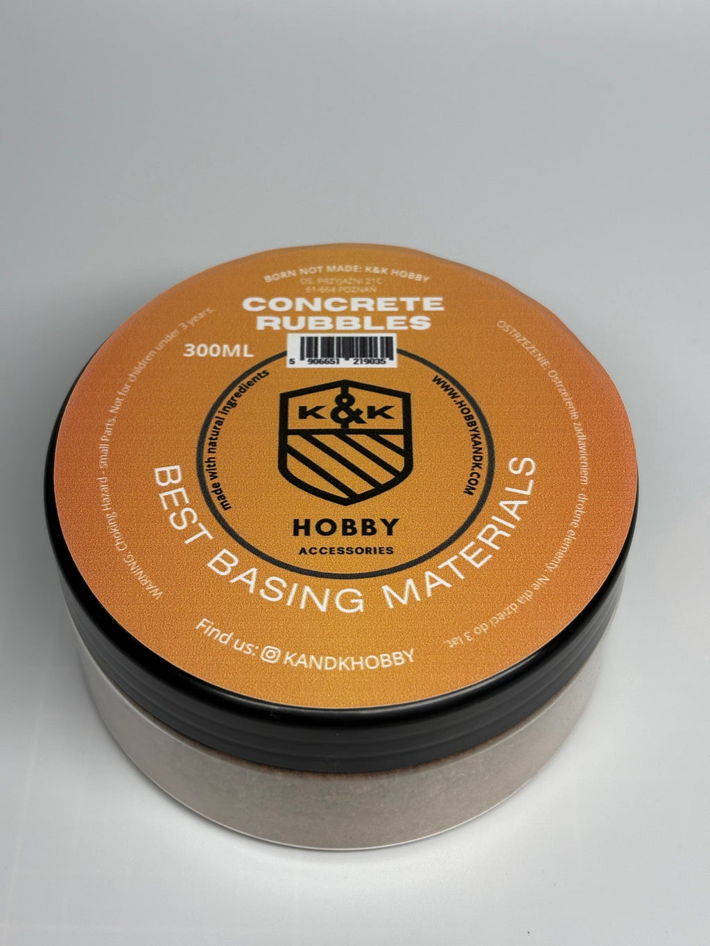 Concrete Rubble | Basecover | K&K Hobby
