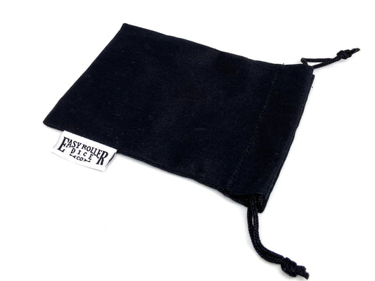 Small Cotton Twill Dice Bag - Plain Design Easy Roller Dice Company