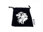 Small Cotton Twill Dice Bag - Lion Design - Out of Play