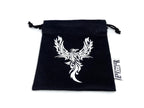 Small Cotton Twill Dice Bag - Phoenix Design - Out of Play