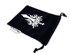 Small Cotton Twill Dice Bag - Sword Design - Out of Play