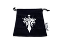 Small Cotton Twill Dice Bag - Sword Design - Out of Play