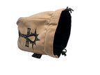 LIMITED EDITION: Black & Tan Cleric Reversible Microfiber Self-Standing Large Dice Bag - Out of Play