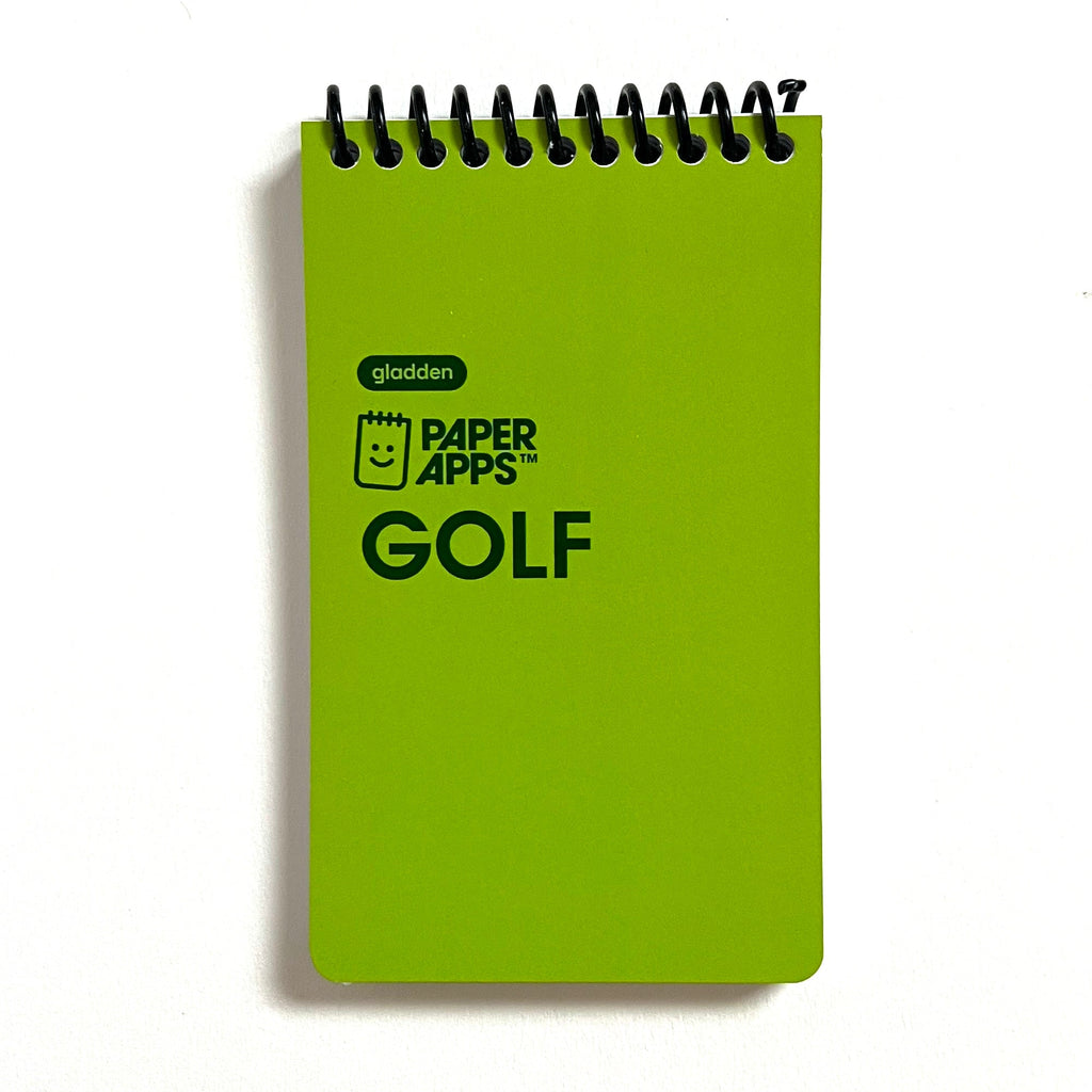 Paper Apps™ GOLF - Notebook