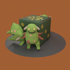 Diseased Plushie Dice Bag - Out of Play