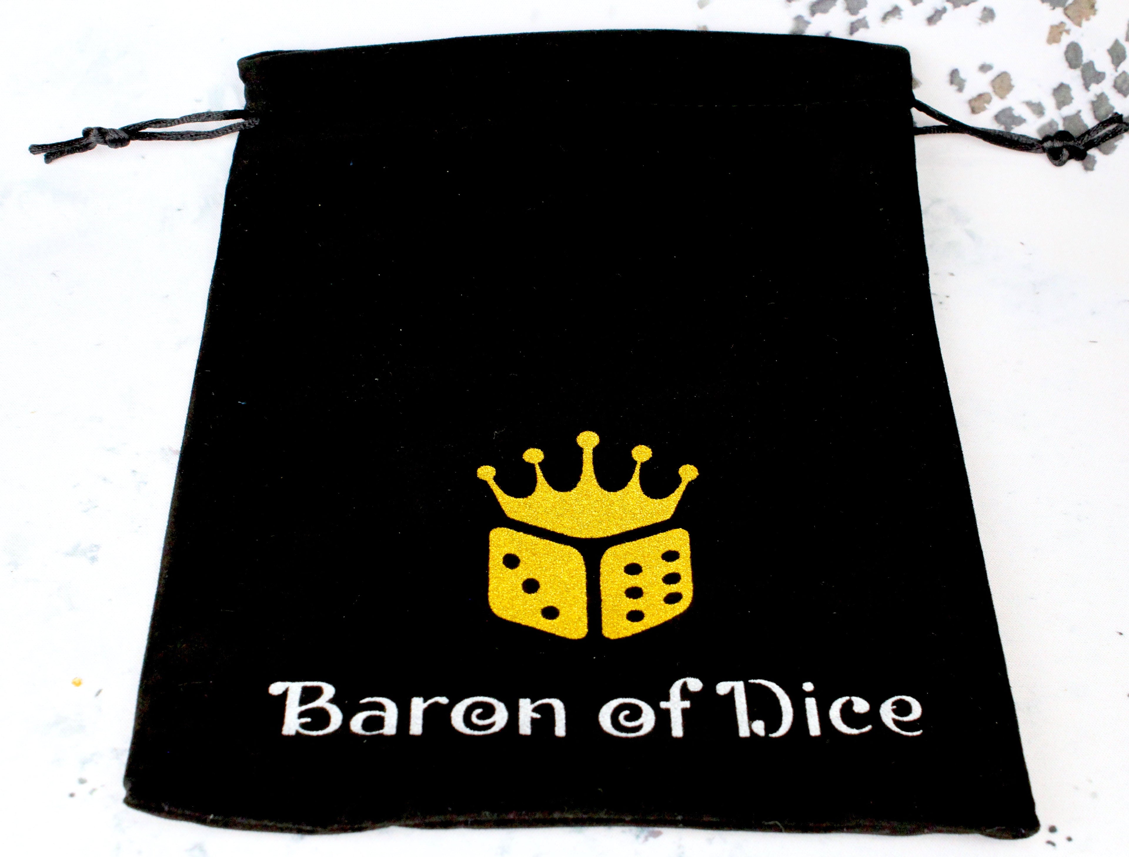 Premium Black Dice Bags - Out of Play