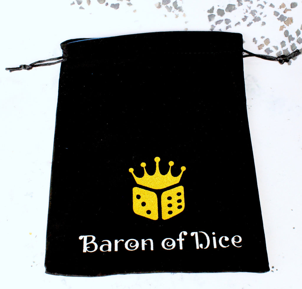 Premium Black Dice Bags - Out of Play