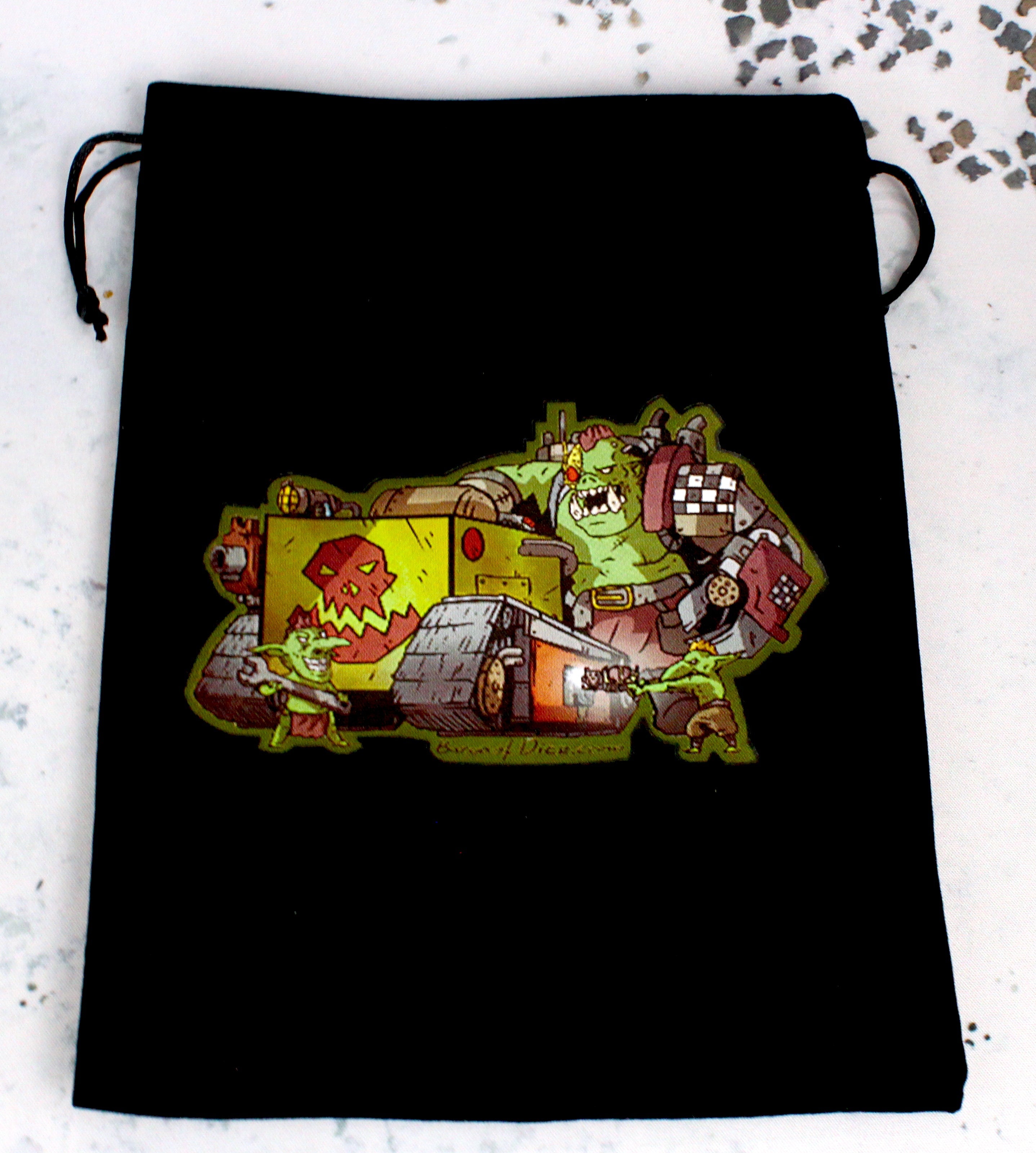 Premium Black Dice Bags - Out of Play