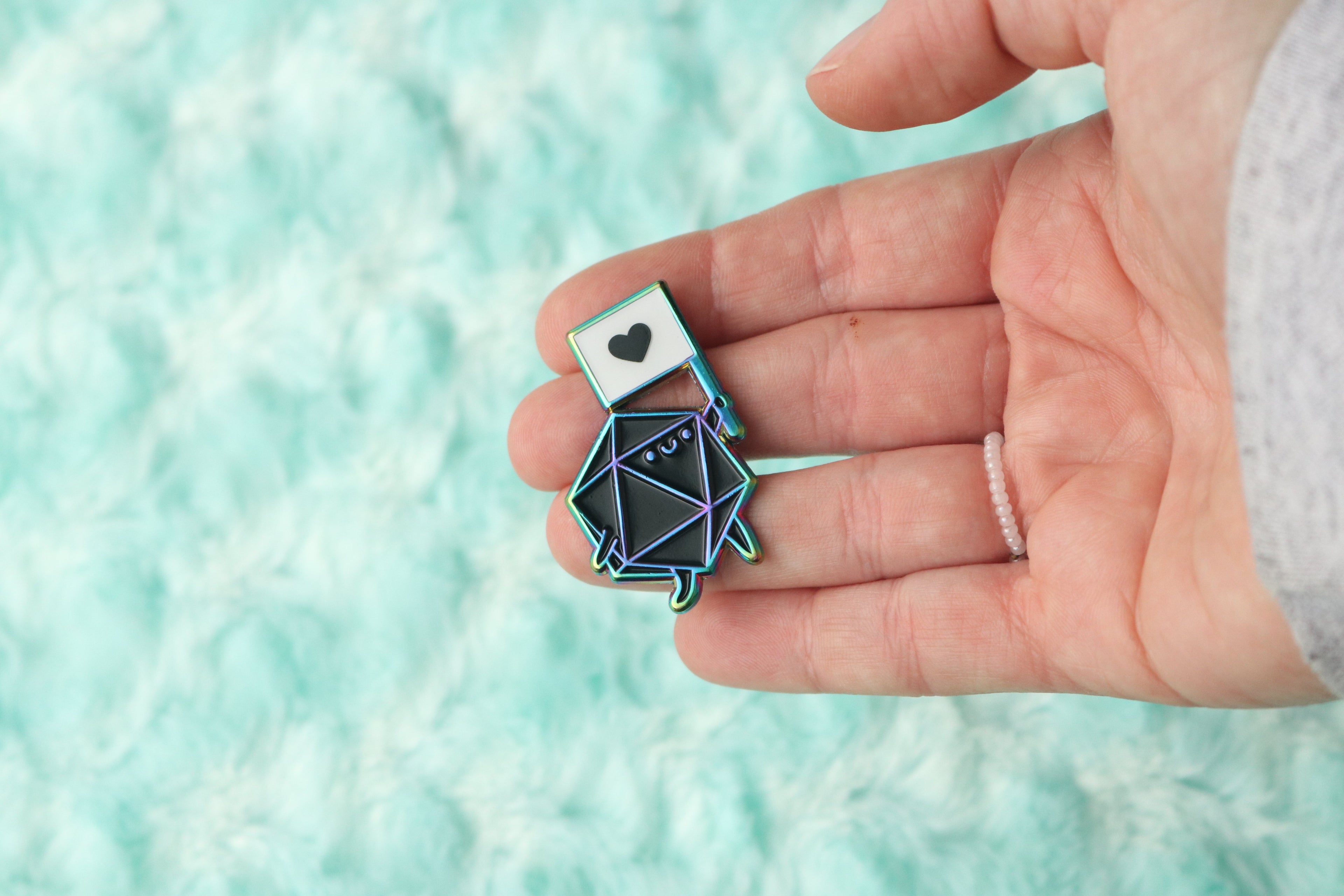 Pride Dice Buddies Enamel Pins