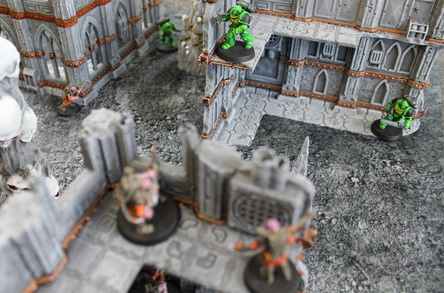 Ashen Wastelands - Neoprene Battle Mat - Baron of Dice - Out of Play