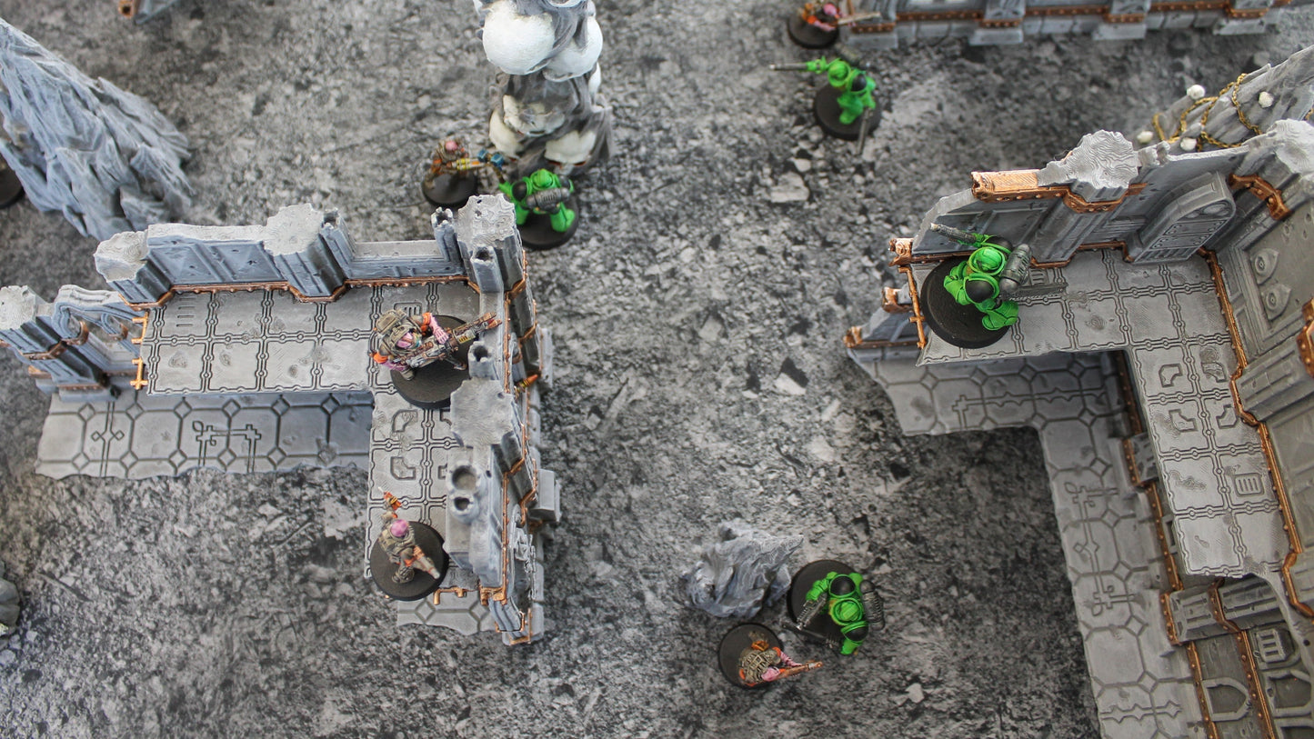 Ashen Wastelands - Neoprene Battle Mat - Baron of Dice - Out of Play