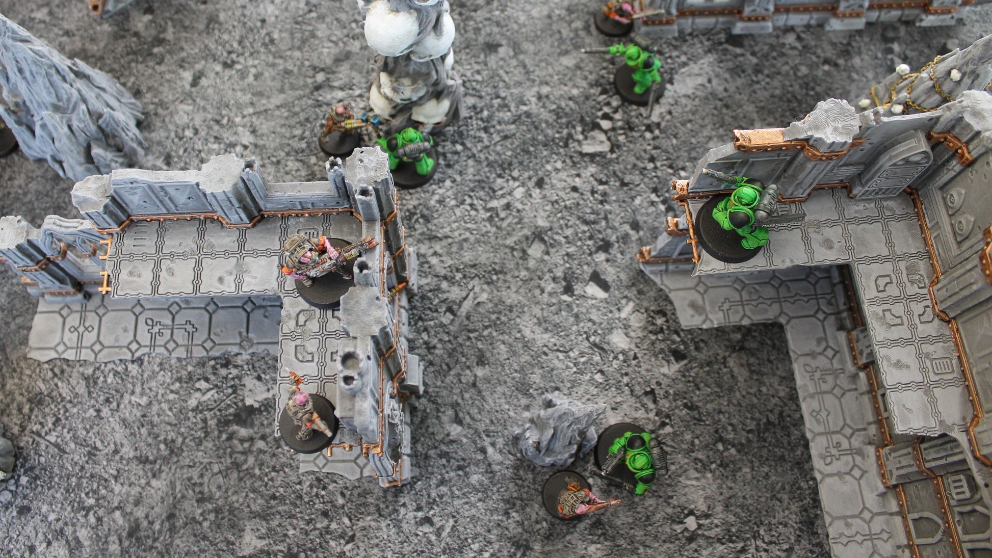 Ashen Wastelands - Neoprene Battle Mat - Baron of Dice - Out of Play