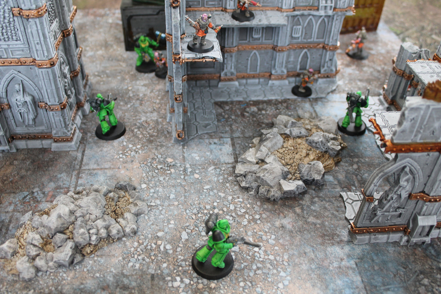 Urban Ruins - Neoprene Battle Mat - Baron of Dice - Out of Play
