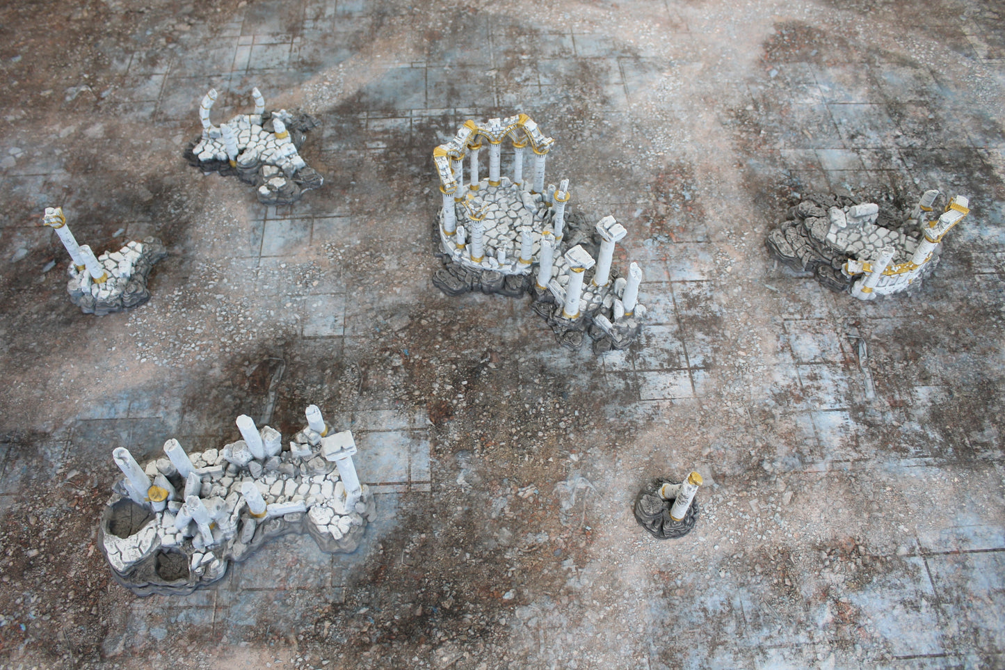 Urban Ruins - Neoprene Battle Mat - Baron of Dice - Out of Play