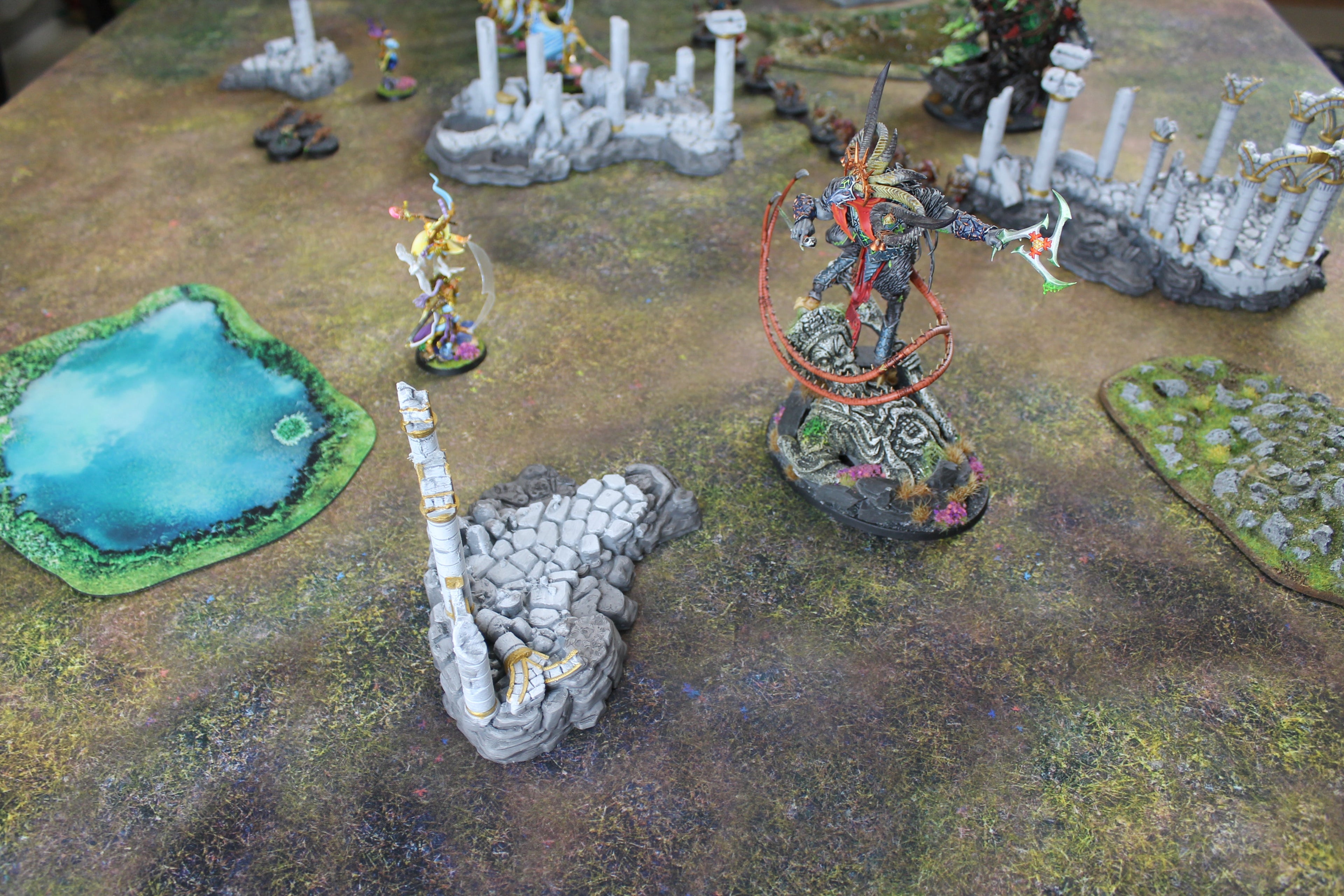 Autumn Prairie - Neoprene Battle Mat with Bag