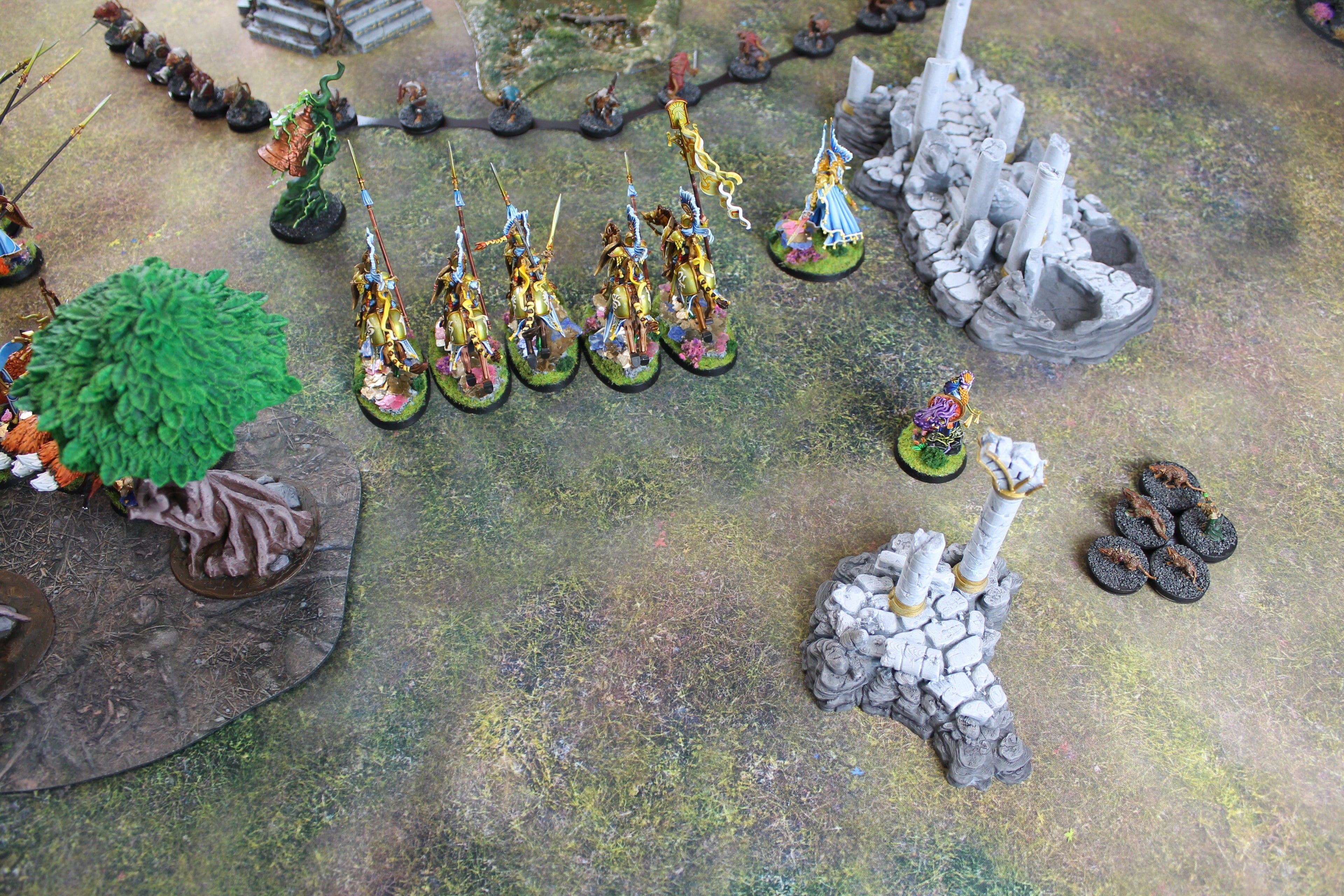 Autumn Prairie - Neoprene Battle Mat with Bag