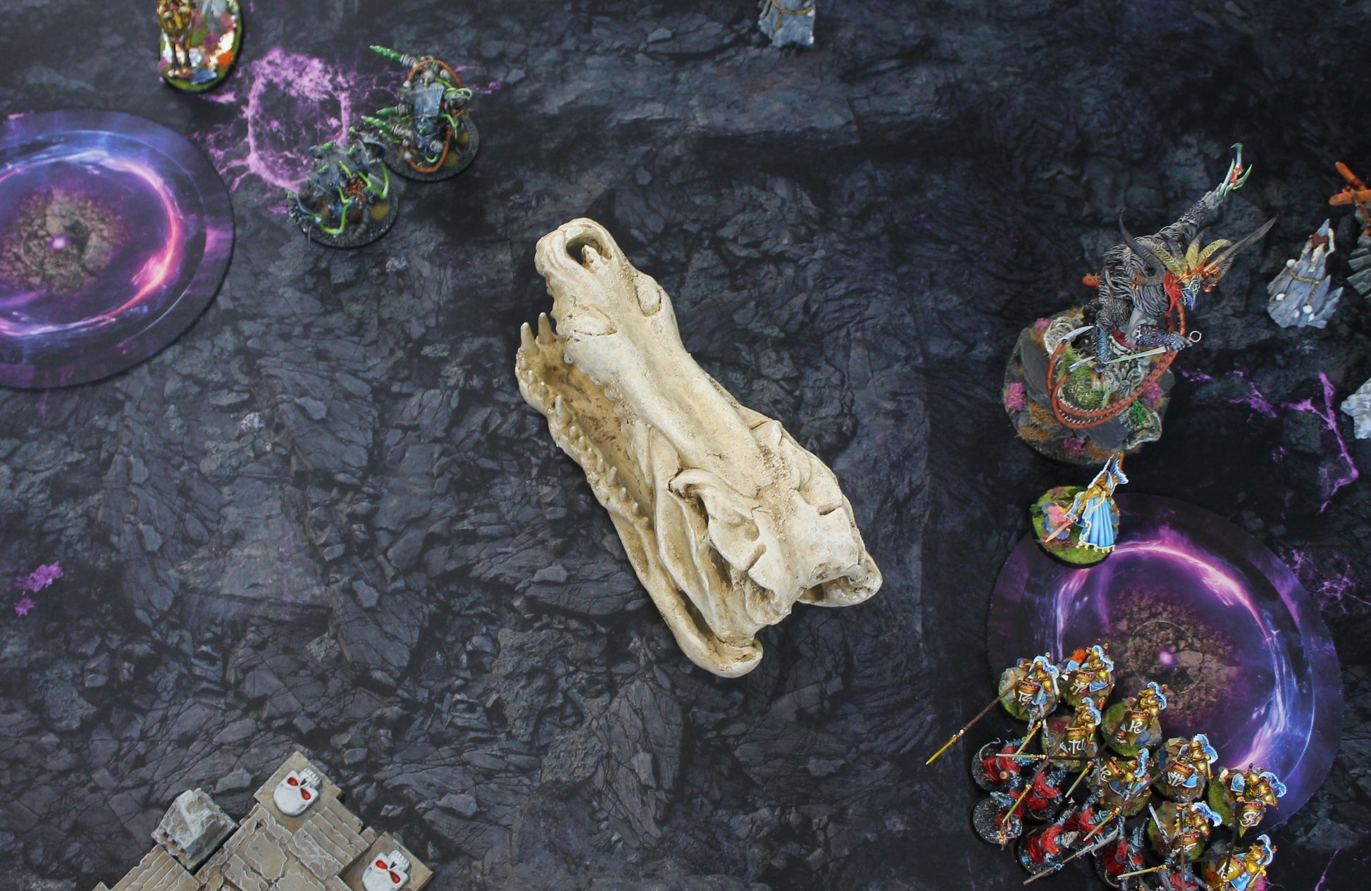 Tainted Cavern - Neoprene Battle Mat - Baron of Dice - Out of Play