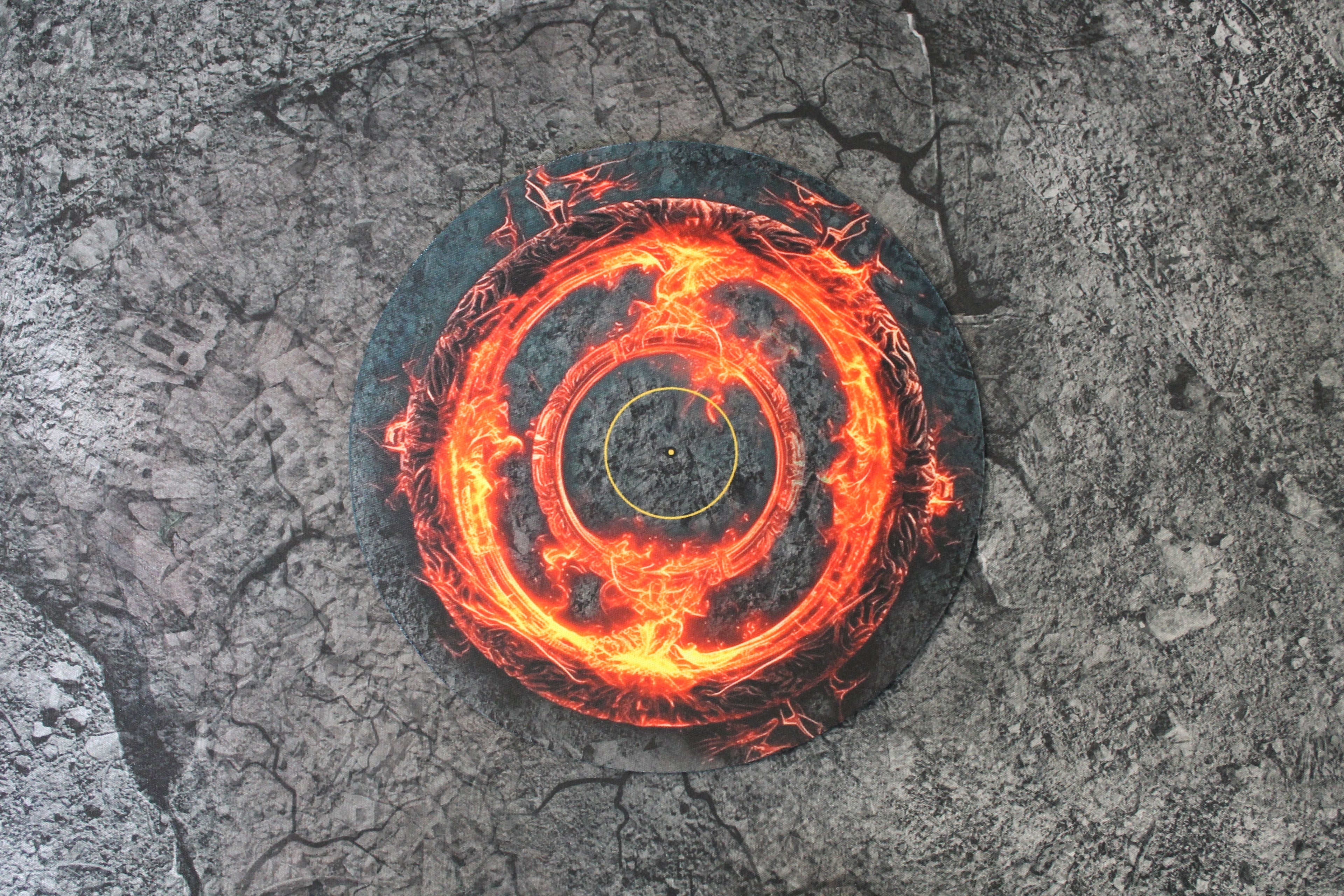 Double Sided Neoprene 7.57" Objective Markers - Green and Flaming Portal