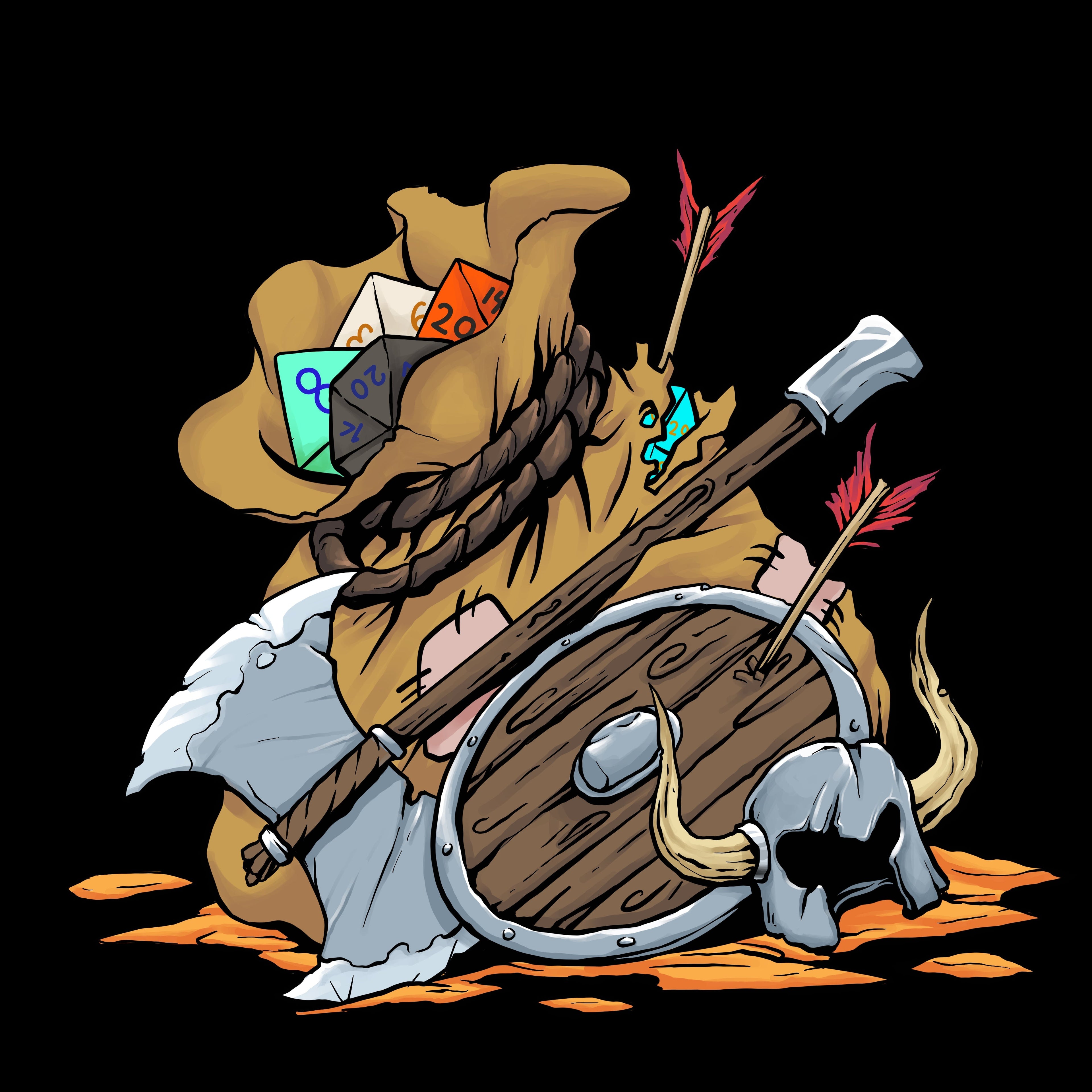 DnD Mystery Dice Set (7 Pcs) - Chic & Shabby