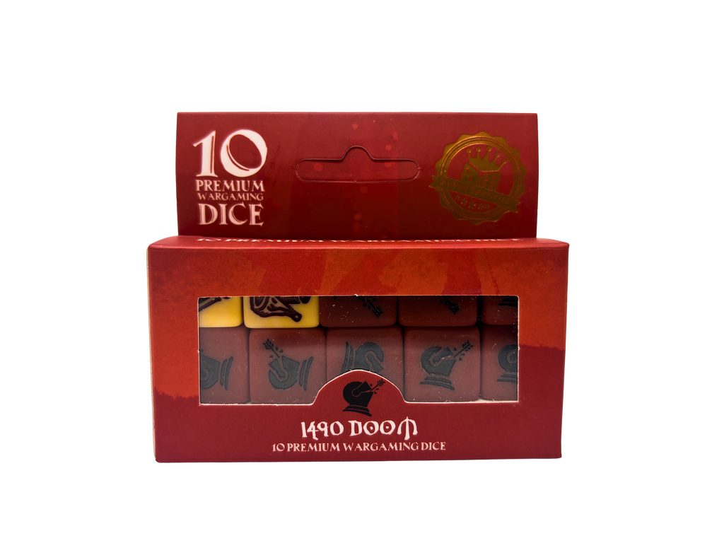 1490 Doom Dice Set | 10 Count