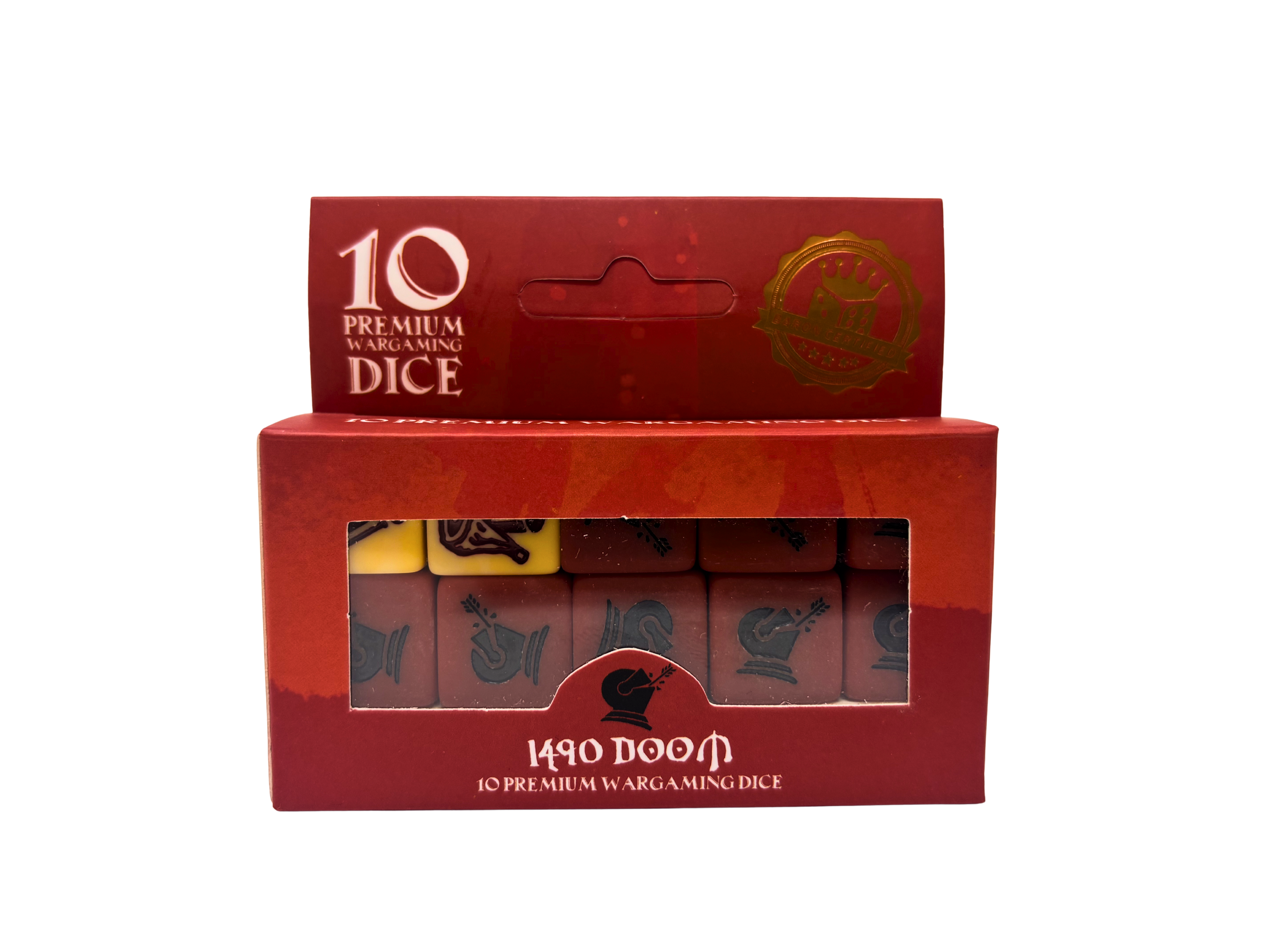 1490 Doom Dice Set | 10 Count