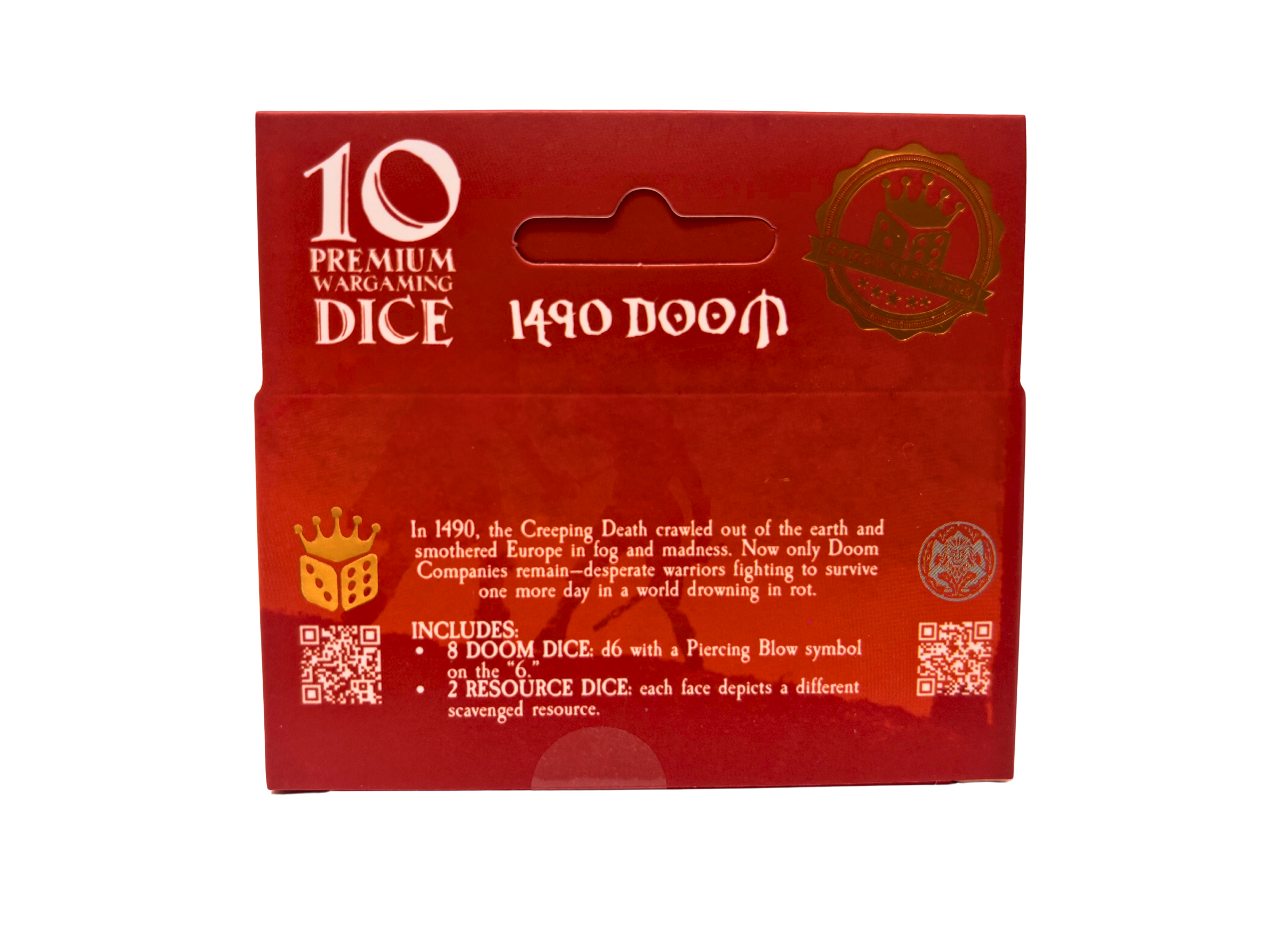 1490 Doom Dice Set | 10 Count