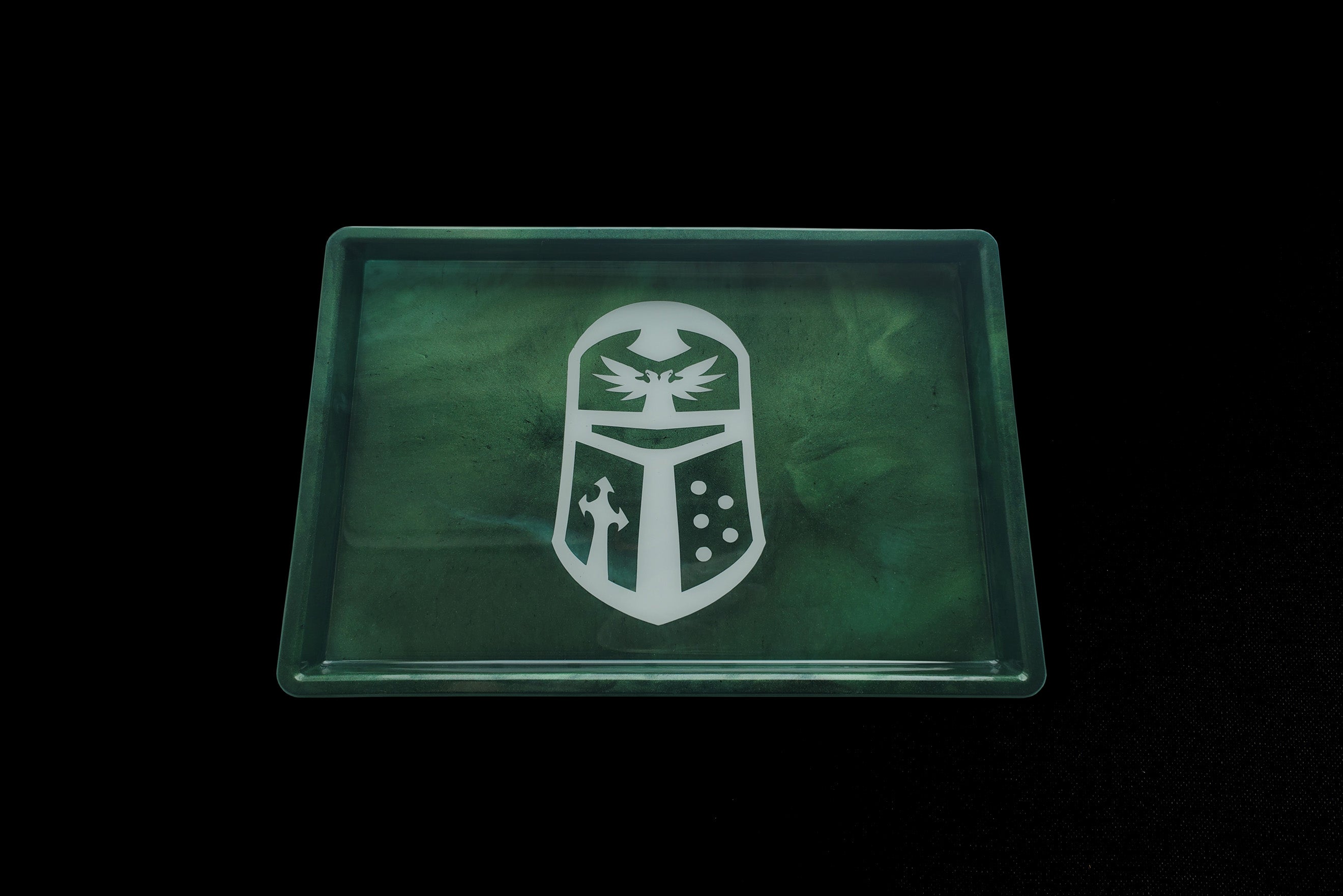 Hand-Cast Resin Dice Trays - Out of Play