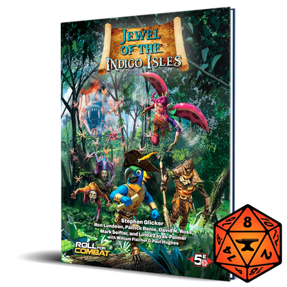 Jewel of the Indigo Isles Hardcover & PDF Roll For Combat