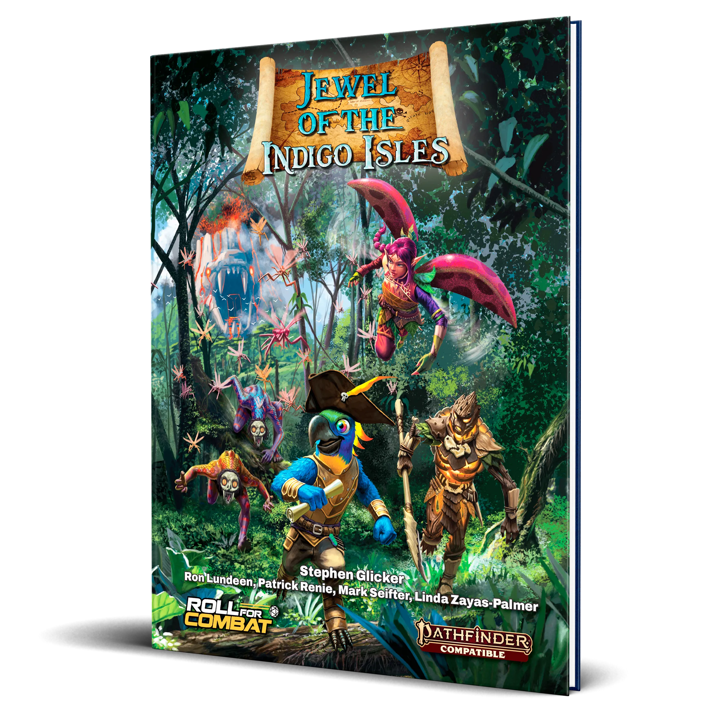 Jewel of the Indigo Isles Hardcover & PDF - Out of Play