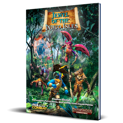 Jewel of the Indigo Isles Hardcover & PDF Roll For Combat