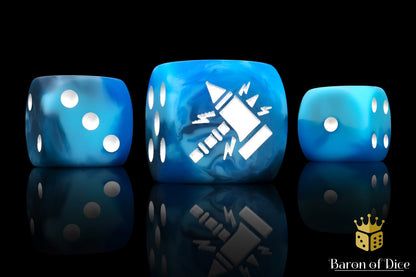 Kings of War: Riftforged Orcs - Official Dice Set - Out of Play