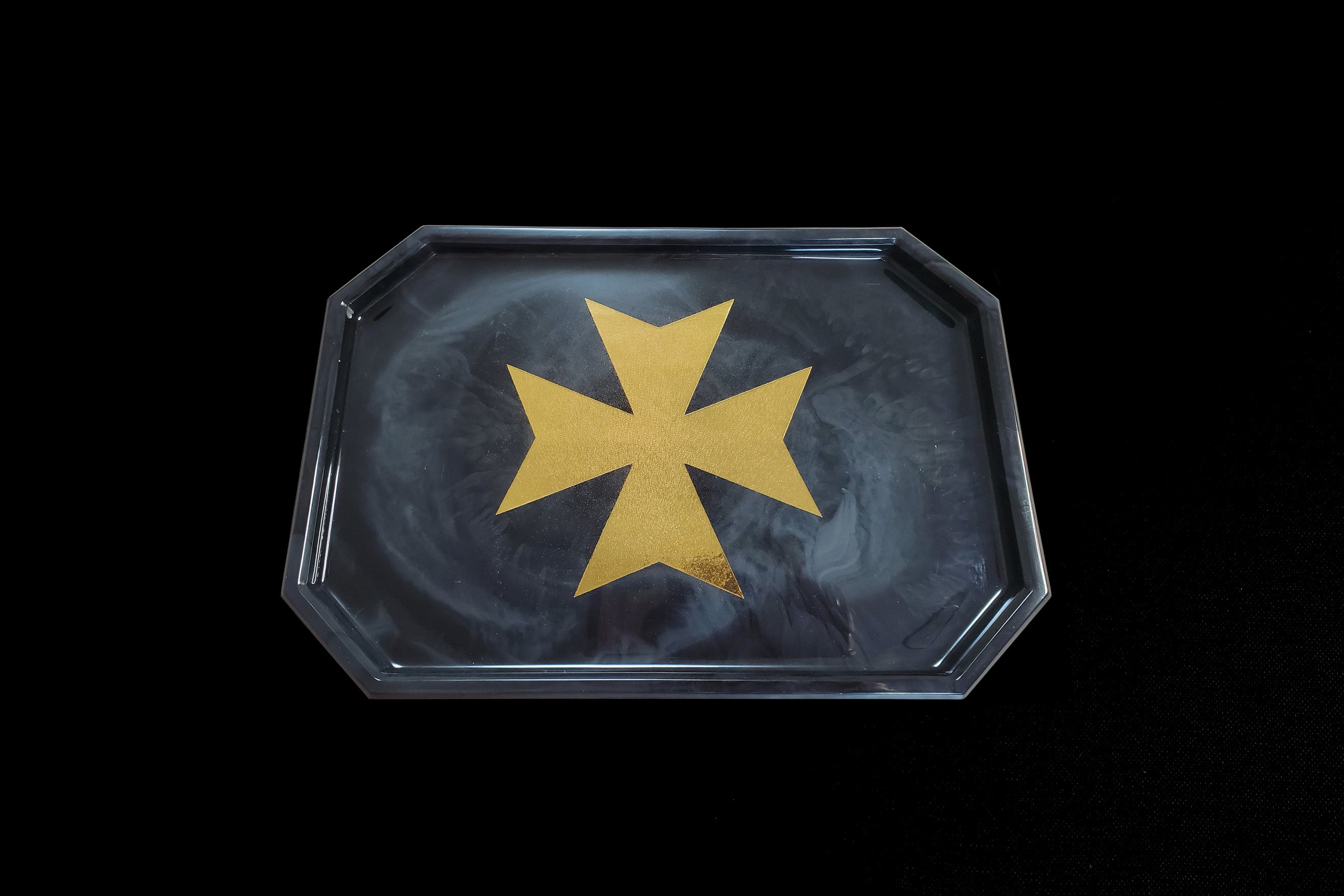 Hand-Cast Resin Dice Trays - Out of Play