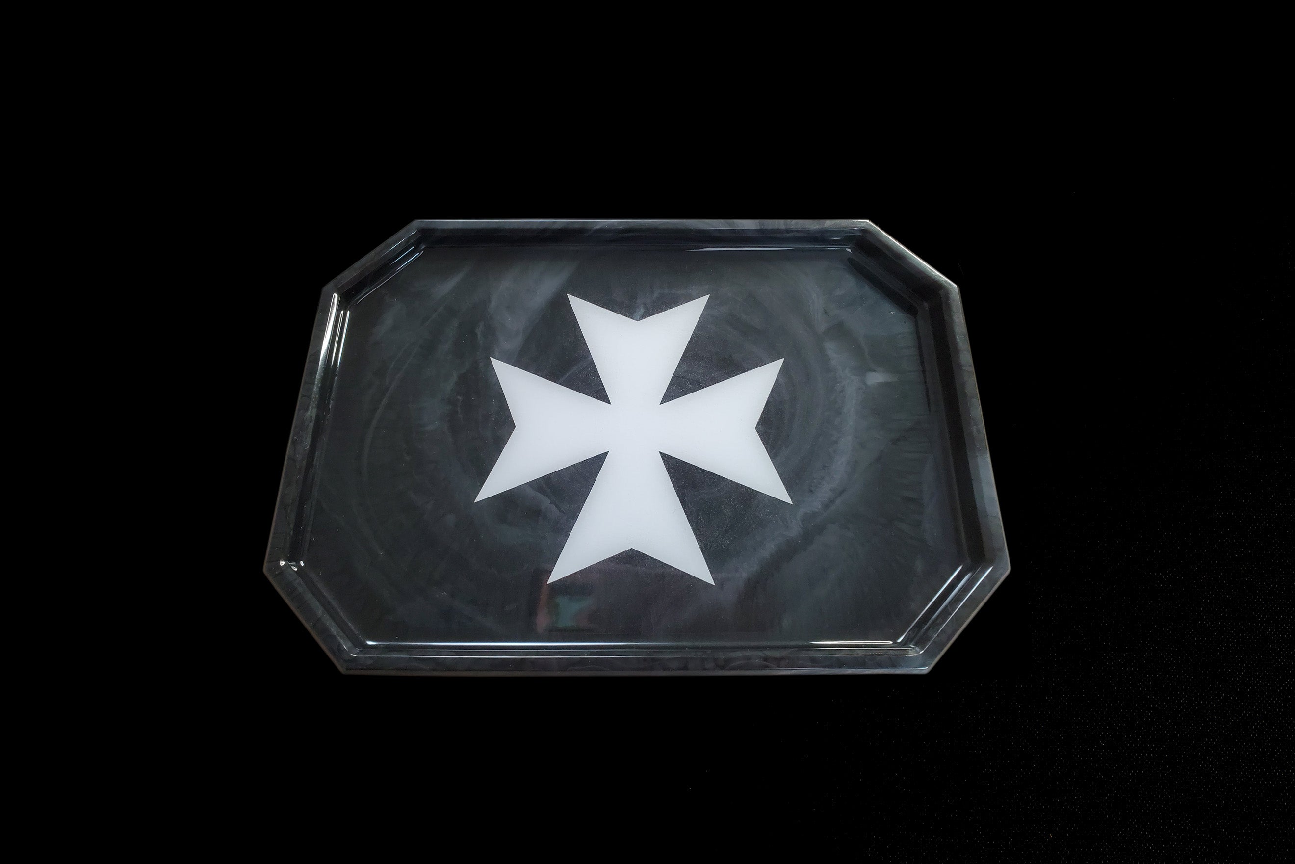 Hand-Cast Resin Dice Trays - Out of Play