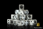 Knight Templar Dice - White - Out of Play