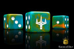 Kings of War: Trident Realm - Official Dice Set - Out of Play