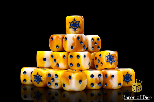 Kings of War: Basilea - Official Dice Set - Out of Play