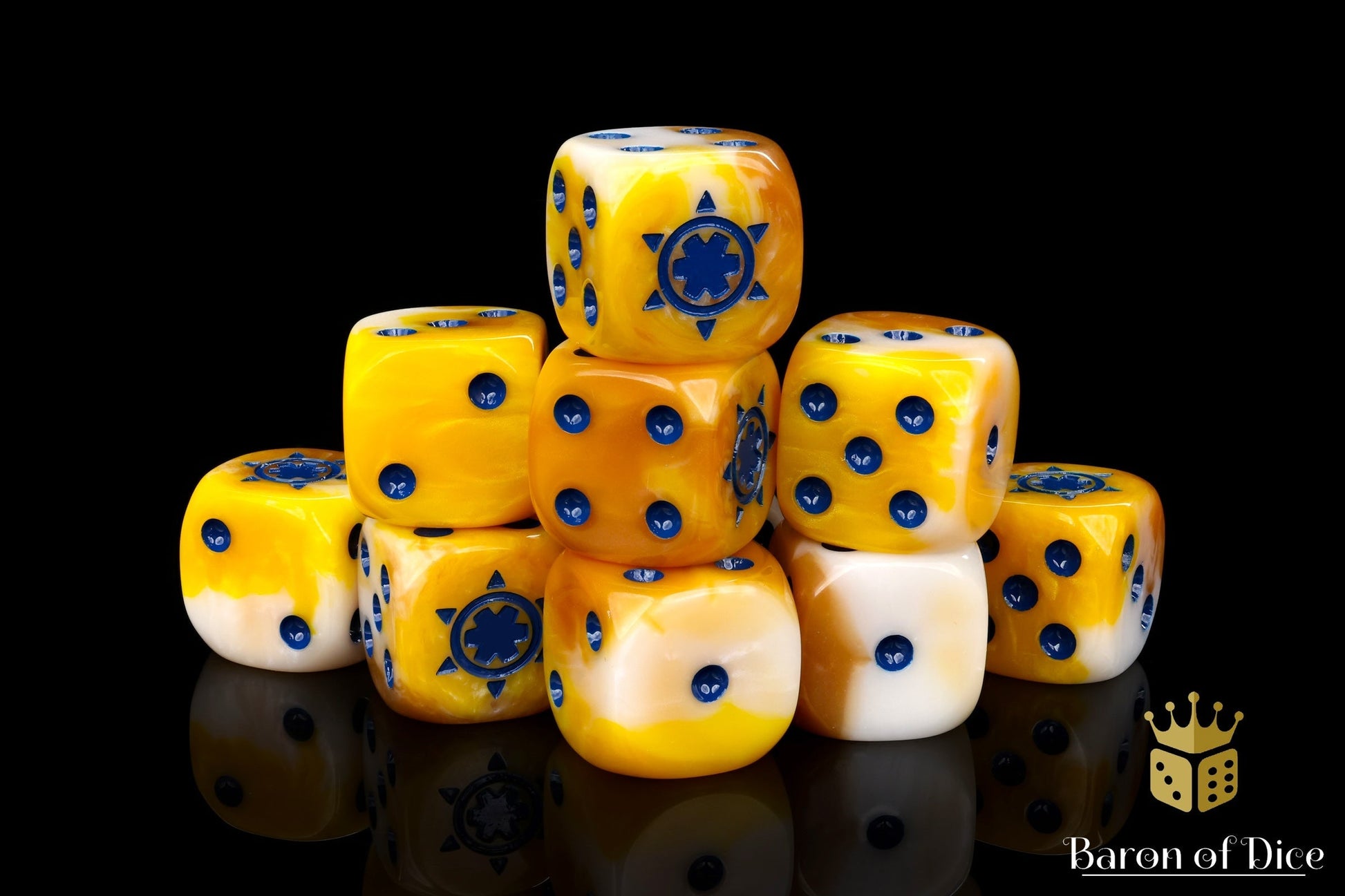 Kings of War: Basilea - Official Dice Set - Out of Play