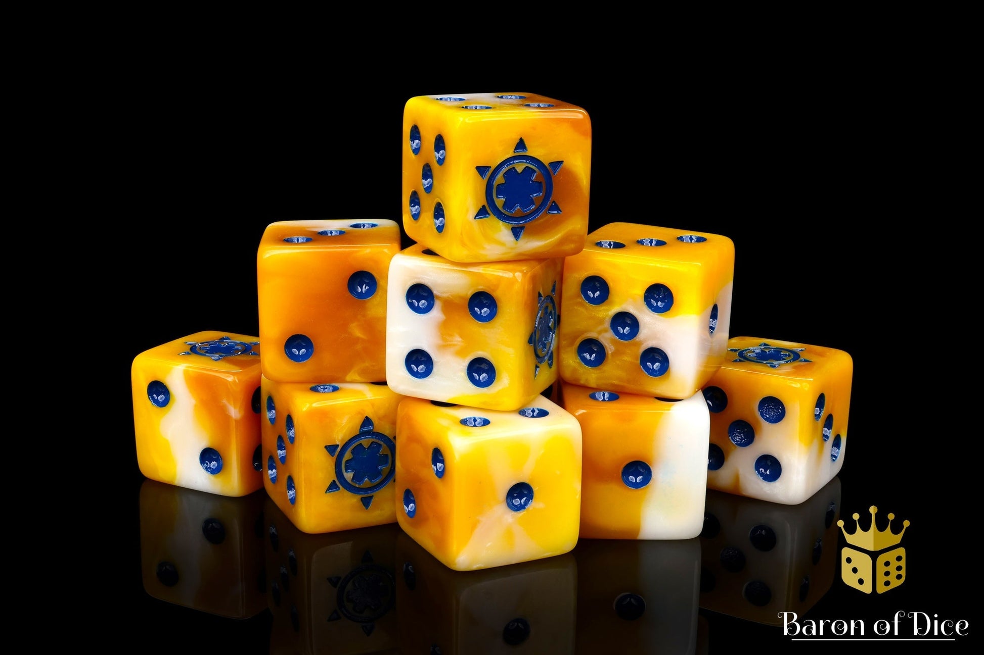 Kings of War: Basilea - Official Dice Set - Out of Play
