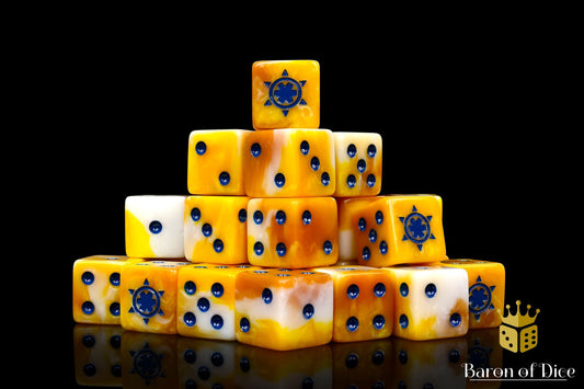 Kings of War: Basilea - Official Dice Set - Out of Play