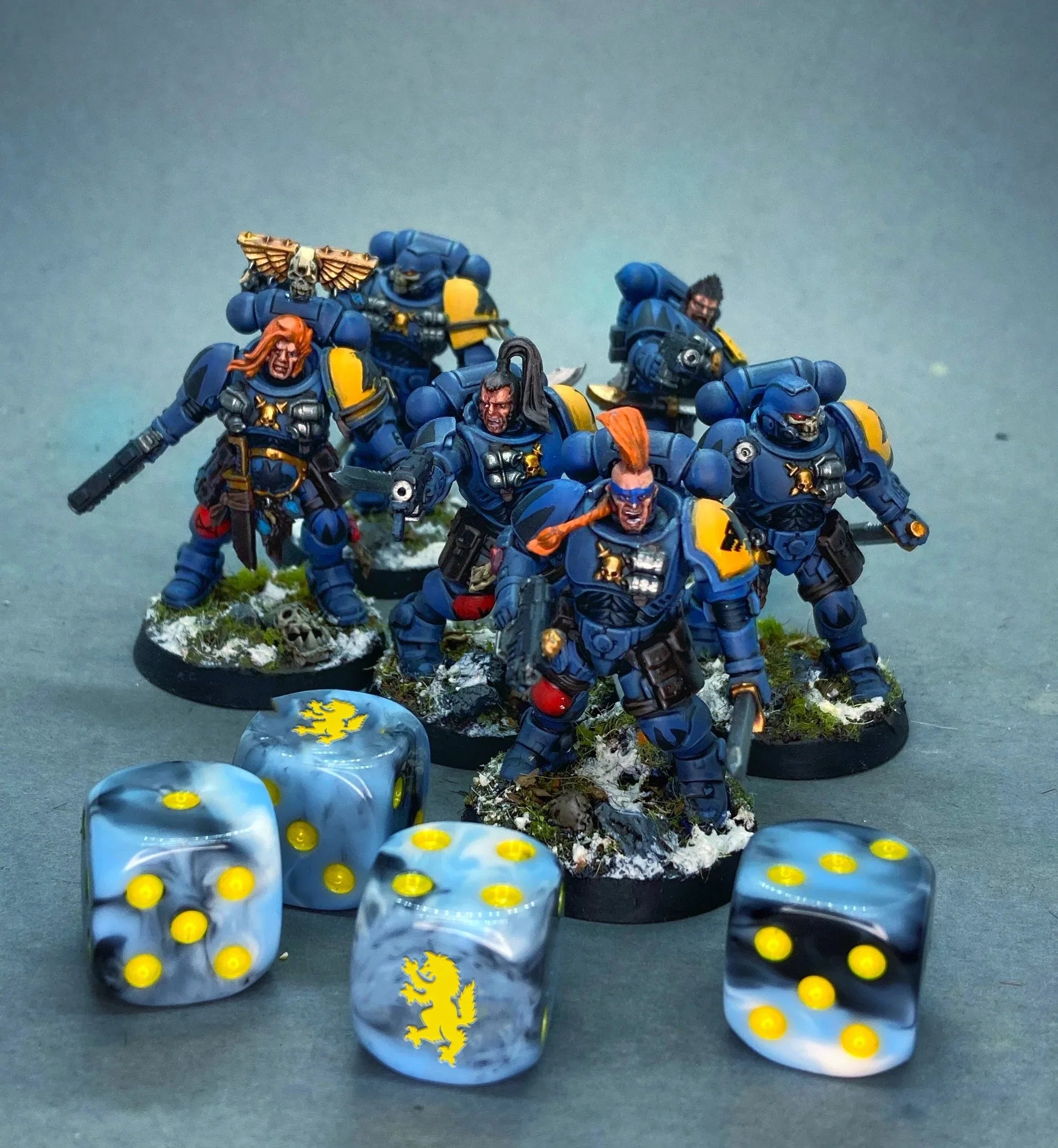 Rampant Direwolf Dice - Out of Play