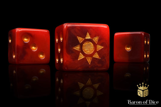 Burning Sun Dice - Out of Play