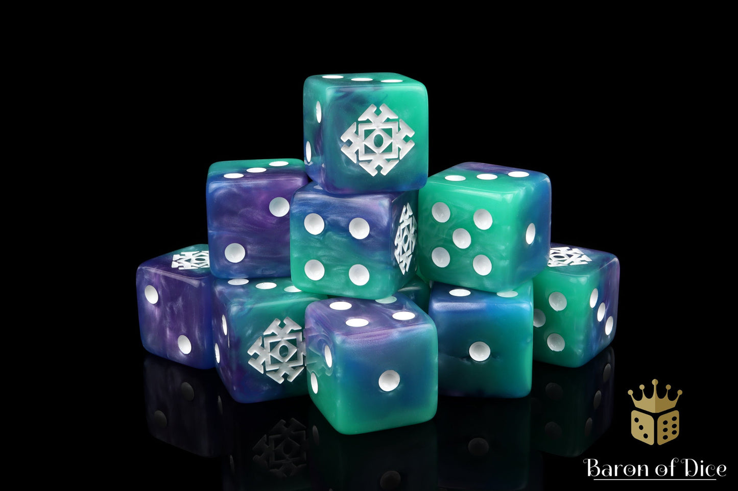 Mountain Treasures Dice - Out of Play