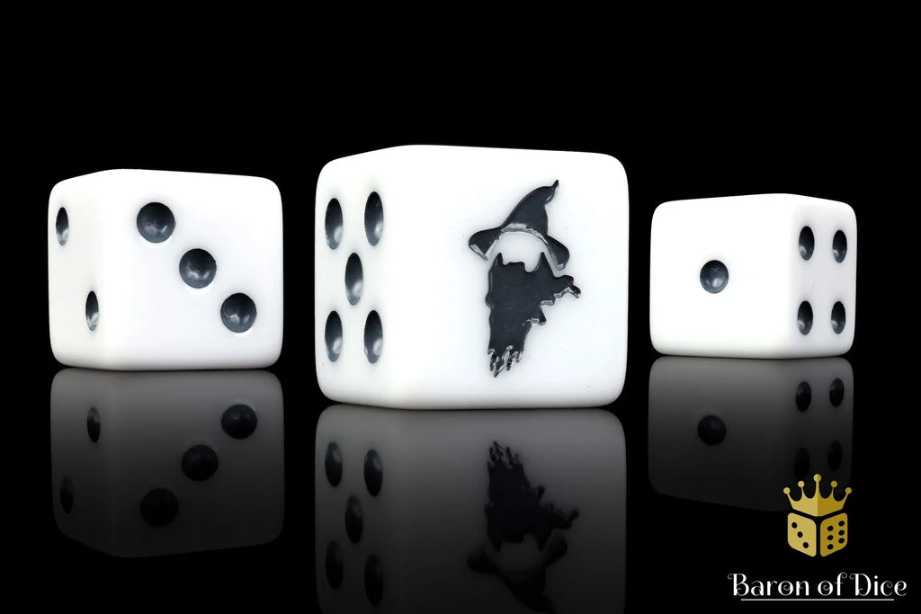 Wizard Head Dice - Out of Play